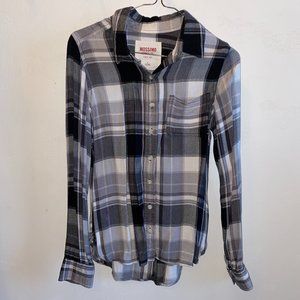 Black & white flannel